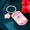 3 x Boo Basket Stuffers for Women Kids Halloween Gifts for Women Her Girls Spooky Basket Stuffers for Adult Halloween Basket Stuffers Cool Pink Halloween Boo Keychain Stuff Teen Girl Trendy Stuff