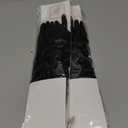 Burmese Curly Feather Crochet Human Hair Bundles Human Crochet Hair Pre Looped 100 Strands Pre-Separated Reusable Invisible 100% Virgin Human Hair Crochet Extensions 16 Inch 120g Natural Black