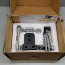Geteen Trailer Hitches, Adjustable Trailer Hitch Ball Mount - Fits 2.5" Receiver, Dual Ball (2" x 2-5/16"), 5" Drop, 15,000 GTW - GT25052B