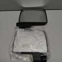 Golf Cart Side Mirrors for Club Car EZ-GO Yamaha and other 180°Adjustable Folding Wide-Angle Side View Mirror