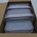 36-Piece Food Storage Containers with Lids(18 Containers & 18 Lids), Plastic Food Containers for Pantry & Kitchen Storage and Organization, BPA-Free, Leak Proof, Reusable with Labels & Pen
