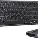 seenda SKM64-2 Bluetooth Keyboard and Mouse for Mac, Multi-Device Rechargeable Slim Keyboard and Mouse Set Compact with Number Pad, Specially for MacBook Pro/Air, iPad, iMac - Space Gray