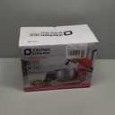 Kitchen in the box Stand Mixer,3.2Qt Small Electric Food Mixer,6 Speeds Portable Lightweight Kitchen Mixer for Daily Use with Egg Whisk,Dough Hook,Flat Beater (Black)