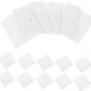 Unomor 50pcs Flame Retardant Ceiling Cover Plates Blank Electrical Cover Plates for Wall and Ceiling