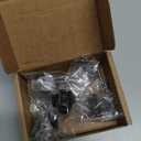 Ravinte 5 Pack Cabinet Knobs Black Kitchen Cabinet Knobs Round Dresser Drawer Pulls Closet Door Pulls 1-1/5 Inch