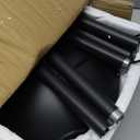 BoostArea Torchiere Floor Lamp, 30W Super Bright LED Standing Lamp, Stepless Dimmable Pole Lamp with 3000K Lighting, Rotary Switch, 70 Inch Tall Metal Modern Floor Lamps for Living Room/Bedroom Black