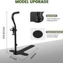 Couch Stand Assist with Cup Holder, 6 Adjustable Heights Chair Lift Assist, 15.7 x 24.8 x 24.4 inches