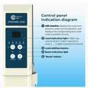 Crystala Filter CFSCG002 IC40 Salt Chlorinator