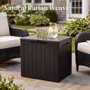 Quictent 30 Gallon Outdoor Resin Deck Box