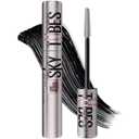 Maybelline Lash Sensational Sky Tubes Tubing Mascara, Extension-Like Lengthening Mascara, 24HR Eye Makeup with Shea Butter & Castor Oil, Very Black, 1 Count