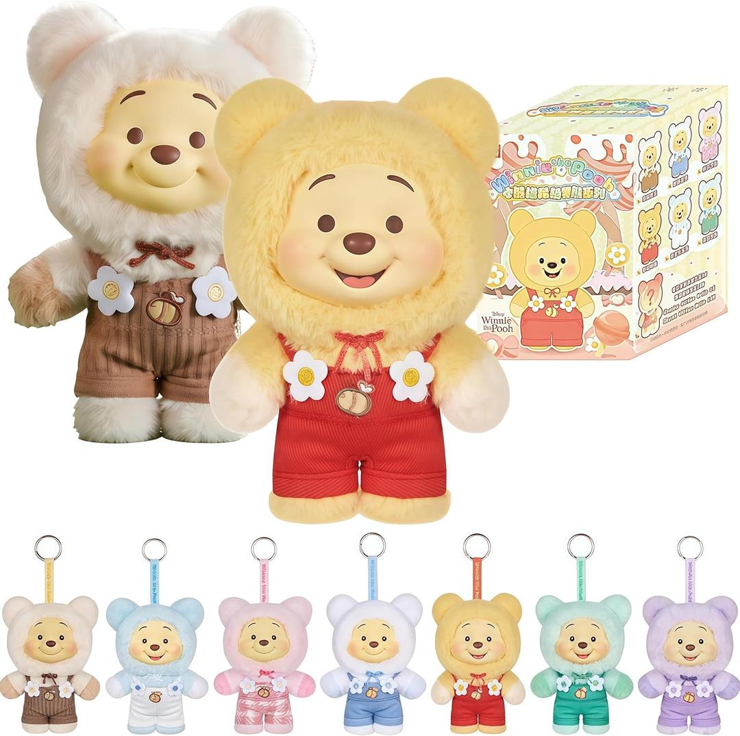 MINISO Disney Winnie The Pooh Candy Series 1 Random Blind Bag Blind Box Cute Birthday Gift