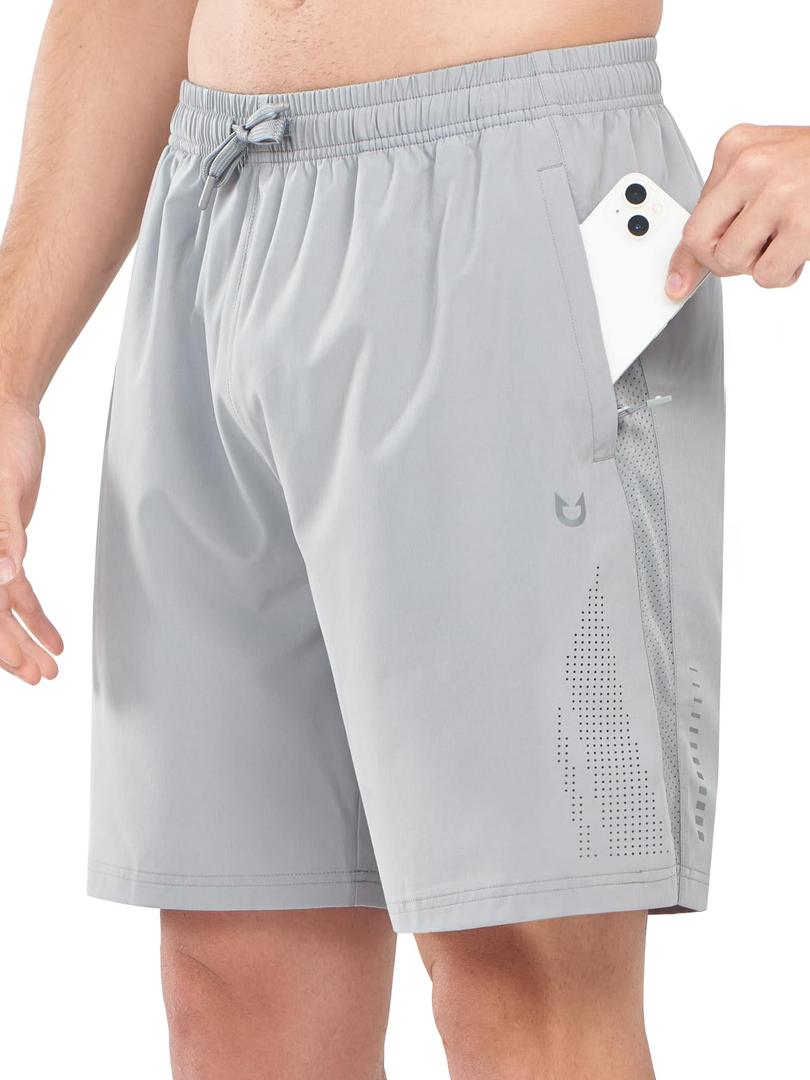 NORTHYARD Men's Gym Shorts 7 Inch Quick Dry Running Shorts Lightweight Athletic Workout Training Sports Shorts Size 2XL