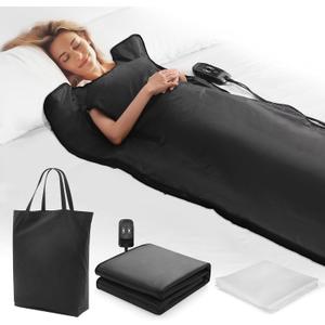 Infrared Sauna Blanket, 20-60 Minutes Timer, 6 ft x 2.65 ft