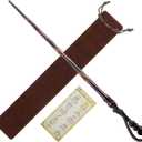 Magic Wizard Wand Resin Witch Sorcerer Wands for Kids Cosplay Party Halloween Costume Accessories, Flower