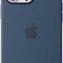 Apple iPhone 16 Pro Max Silicone Case with MagSafe and Camera Control - Denim