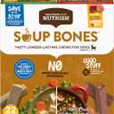 Rachael Ray Nutrish Soup Bones Long Lasting Dog Chews Variety Pack, 22 Count (Pack of 1), Best By: 10 19 25