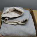 10x14 Area Rug Living Room Rugs - Washable Neutral Modern Abstract Soft Thin Rug Indoor Floor No Slip Rug Carpet for Bedroom Under Dining Table Home Office Decor - Beige/Brown