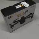 Brushless Motor Drone with LCD Screen Remote Control Drone for Beginners Drones with Camera Foldable RC Quadcopter for Adults TD12LCD