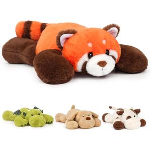 Weighted Red Panda Stuffed Animal Soft Weighted Plushes Cute Red Panda Plush Toy Birthday Gift for Boys Girls Kids Adults (20" 3.3 lbs)