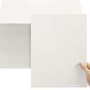 Geosar 200 Sheets Linen Cardstock Paper 8.5 x 11 Invitation Card Stock Heavy Weight 92lb 250GSM DIY Arts holiday Making Printer Index Cards Cover Postcards Blank Note Greeting(Cream)
