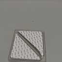 Rabenda 12 Pcs Rug Tape, Non Slip Rug Pads Grippers for Hardwood Floors and Tiles, Reusable Carpet Tape for Area Rugs, Double-Sided Adhesive Rug Stickers Keep Corners Flat (Black)