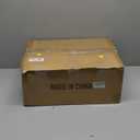 Clear Storage Bins with Lids - 4 Tier Plastic Bins with Wheels, Stackable Storage Bin, Closet Organizers Box for Bedroom, Living Room, 23 QT Folding Box with Magnetic Door (White)