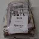 Yecaye 5-Tier Over The Door Organizer Dual-Column, 80lbs Load Over the Door Storage of 10 Compartments, Heavy Duty Extra Large Door Organizer Hanging for Bedroom Closet Nursery Bathroom Pantry, Beige