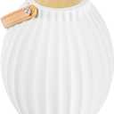 Restaurantware White Porcelain Lantern Vase