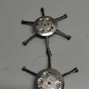 2Pcs Steel Wire Grass Trimmer Head, 2025 New String Trimmer Replacement Head, Universal Brush Cutter Steel Head for Lawn Mower Edging, 6 Inch Steel Wire Weed Brush Cutter Trimmer Head (6 Blades)