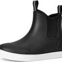 ZCVQX Women's Deck Boots Waterproof Ankle Rain Boots Outdoor Fishing Garden Boots for Women Anti-Slip Lightweight Comfortable Work Shoes Size 8.5