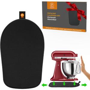 Mixer Sliding Mat Compatible with Kitchenaid 4.5-5 Quart Tilt-Head Stand Mixer, Slider Mat Compatible with 4.5 & 5 Quart Kitchenaid Mixer Accessories