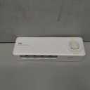 Sanitizeri Toothbrush Holder, Sanitizeri Toothbrush Cleaner, 2000mAh Rechargeable Cordless Wall Mounted Holders for Bathroom, 4 Slots & Timer Function, White