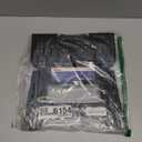 ACSTEP 9 Inch Folding Step Stool 300 LB Capacity Non Slip Foot Stool with Handle Plastic Foldable Step Stools for Kids Stepping Stool for Bathroom Black Small Step Stool (1 PC Black)