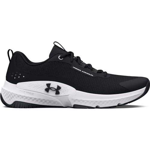 Under Armour Men's Dynamic Select, (001) Black/White/Black, Size 11, US