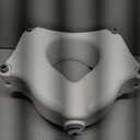 Drive Medical Elevated Toilet Seat Without Arms, Standard Seat, White