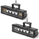 6 Inch LED Light Pods 2pcs 50W Off-Road Driving Fog Work Spot 12V Slim Single Row LED Light Bars for Trucks ATV Boats