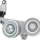 Belt Tensioner Assembly with Pulley, Compatible with 2008-2010 Honda Accord, 2005-2010 Odyssey, 2006-2011 Pilot, 2010 Accord Crosstour 3.5L, Replace# 31170R70A01, 31170RKB005