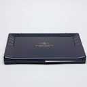 Mijello Studio Watercolor Palette, 55 Paint Wells, Blue, Foam Dauber Included, 14.4" X 1.5" X 9.13", 1