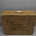 Outdoor Heated Cat House in Winter,Extremely Insulated & Weatherproof,Feral Cat Shelter with Waterproof Eaves & Escape Door for Outside Stray Barn Cat(Dark Grey,16.9"x12.7"x13.6")