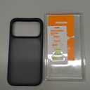 TORRAS for iPhone 17 Pro Case, Beyond Military-Grade Protection, Camera Control Button, DIY Buttons, Translucent Matte Slim Thin Shockproof Hard Back Anti-Scratch Phone case for iPhone 17 Pro, Black