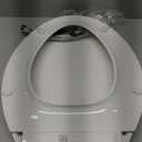 KOHLER 4636-RL-0 Cachet ReadyLatch Elongated Toilet Seat, Quiet-Close Lid, Contoured Seat, Grip-Tight Bumpers and Installation Hardware, White, 18.04"L x 14.18"W