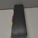 8Pcs Felt Board Tile Bulletin Board Bar Strip for Wall, Self-Adhesive Memo Pin Board with 24Pushpins, Corkboard Strip for Office Home Classroom(Color)