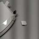 5321A65CT.020 Elongated Toilet Seat Replacement for American Standard Traditional Slow Close Toilet Seat Replacement Parts, Soft Close Toilet Bowl Seat Cover and Lid, White