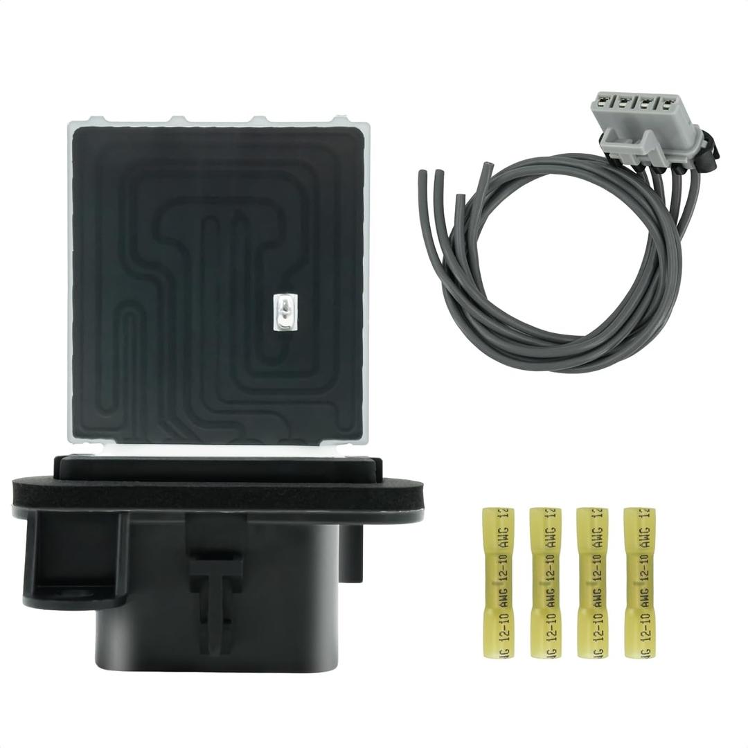 Marsflex Blower Motor Resistor 973-582 2005 2006 2007 2008 2009 2010 2011 2012 2013 2014 2015 2016 2017 for Toyota Tacoma Blower Resistor RU1435 4P1650 8713804050 8713804052 with Manual AC Control