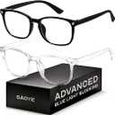 Gaoye Eyewear Frames for Men  Blue Light Blocking Square Glasses, Anti UV Ray Computer Gaming, Blue Blockers for Women