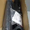 Nefish Mini Fridge Stand with 23.6" x 23.6" x 0.8" Silicone Drip Tray with Raised Edge Mini Refrigerator Stand with Mat Portable Washer and Dryer Pedestal