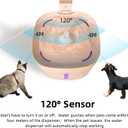 Cat Water Fountain, 2.5L Cat Fountain, Super Silent Pet Water Fountain, Water Dispenser with Smart Pump for Cats, Dogs, Multiple Pets Pink