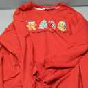 FRYAID Christmas Shirt Women Funny Gingerbread Graphic Sweatshirts Merry Christmas Long Sleeve shirts Casual Pullover Tops (Small, Red)