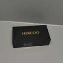HERCOO Small Crossbody Phone Purse, Women's RFID Crossbody Wallet Wristlet Purse with Phone Pocket
