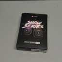 ALECK Snow Series Pro Universal Wireless Bluetooth Helmet Speakers Headphones for Ski and Snowboard Audio-Ready Helmets, Glove Friendly Controls, Microphone Headset for Hands-Free Calls